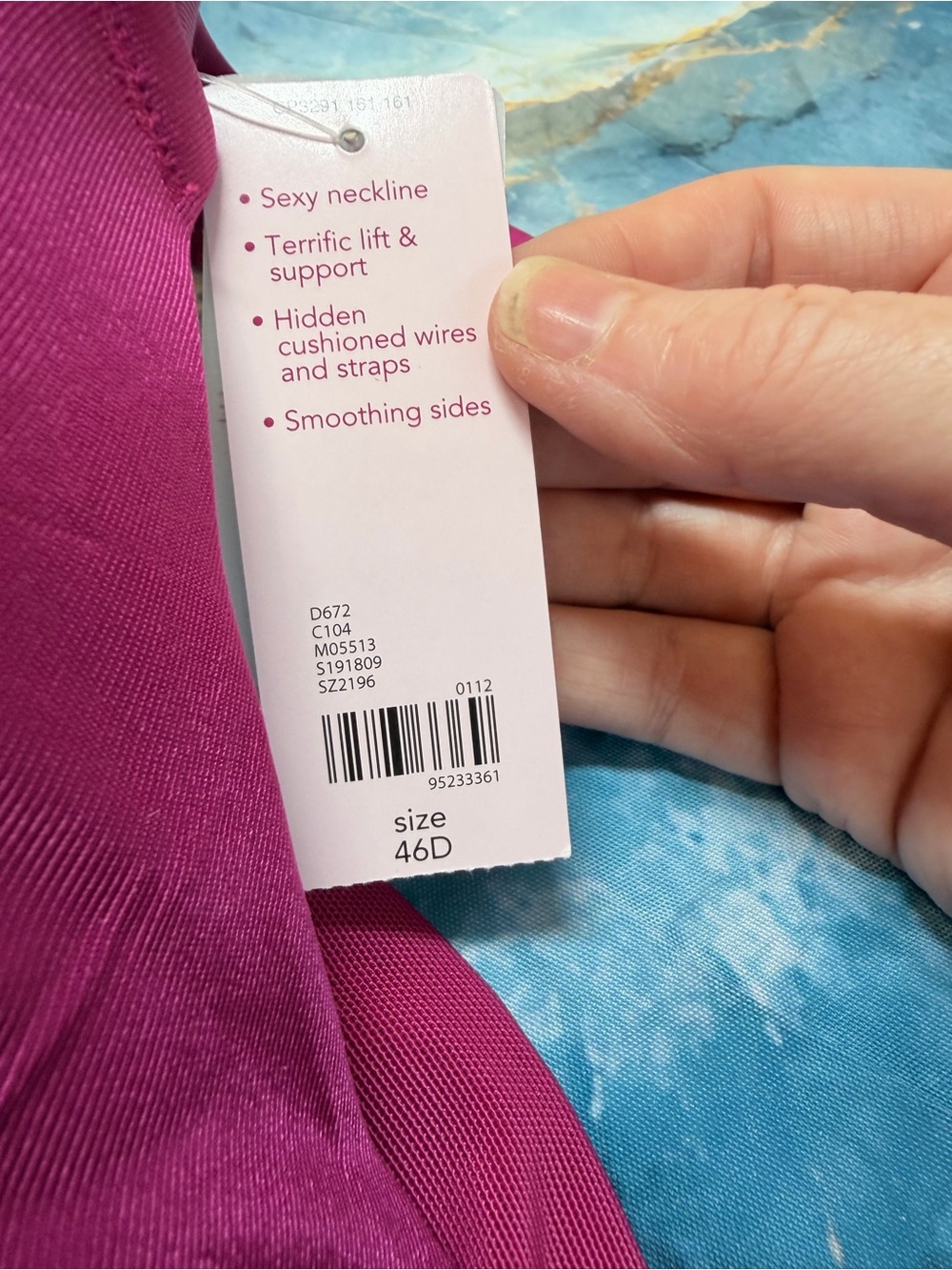 Cacique Balconette Cushioned bra 46D - Picture 2 of 7